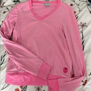 Pink Wildfox top